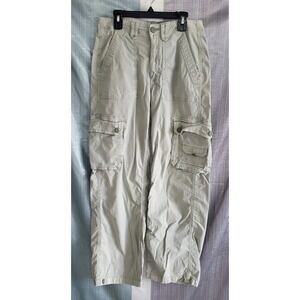 American Eagle Outfitters Cargo Pants Sage Green Utility 6 y2k streetwear indie